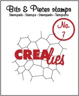 CreaLies Bits & Pieces Clearstamps No. 07 Thin Mosaic