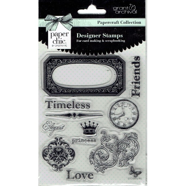Paper Chic Clearstamp Set No. 2