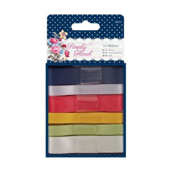 Papermania Simply Floral Ribbon