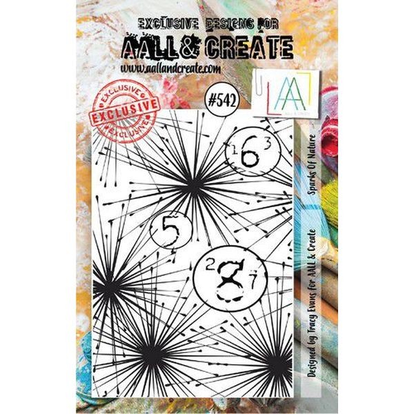 AALL & Create Clearstamps A7 No. 542 Sparks of Nature