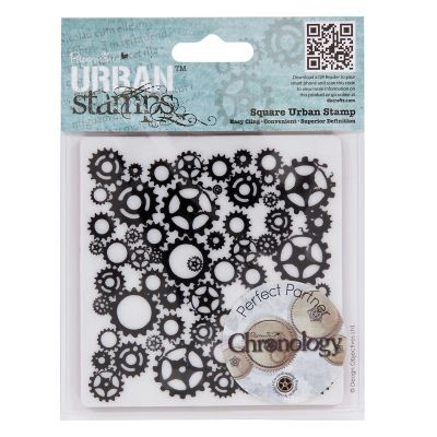 Papermania Chronlogy Urban Stamps Cogs