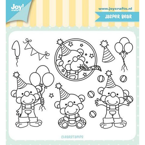 Joy! Crafts Clear Stamps Jocelijne Design Jasper Bear