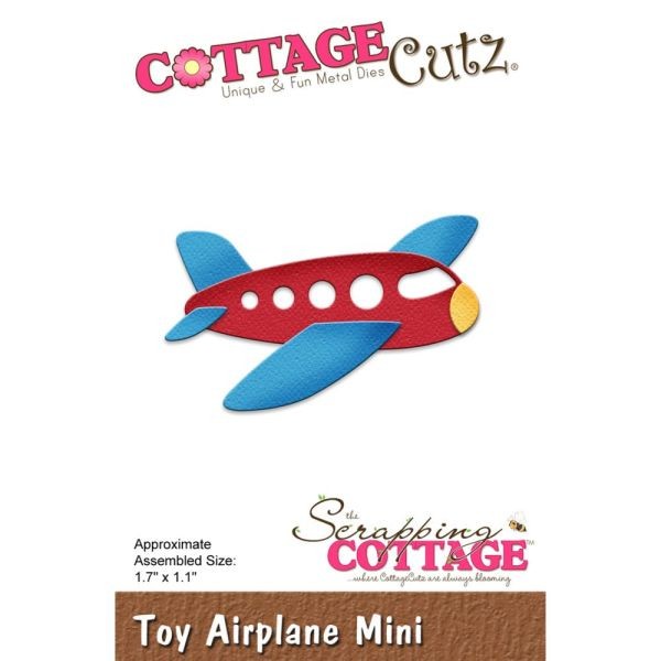 Cottage Cutz Die Toy Airplane Mini