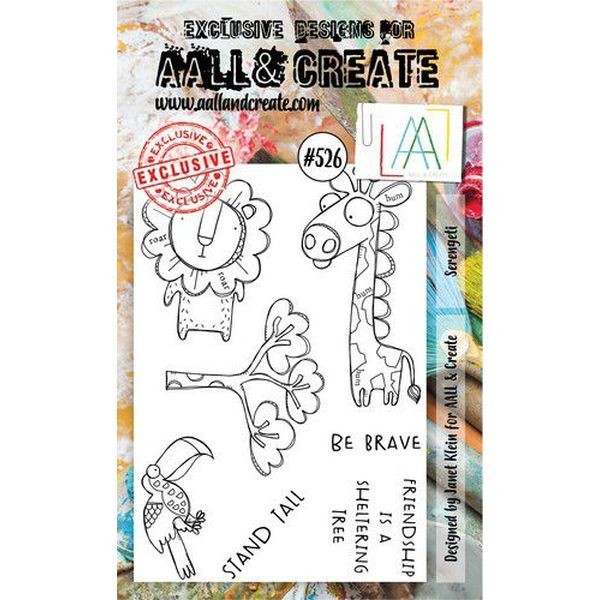 AALL & Create Clearstamps A6 No. 526 Serengeti