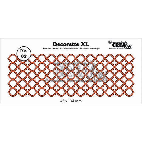 CreaLies Decorette XL No. 02 Quatrefoil