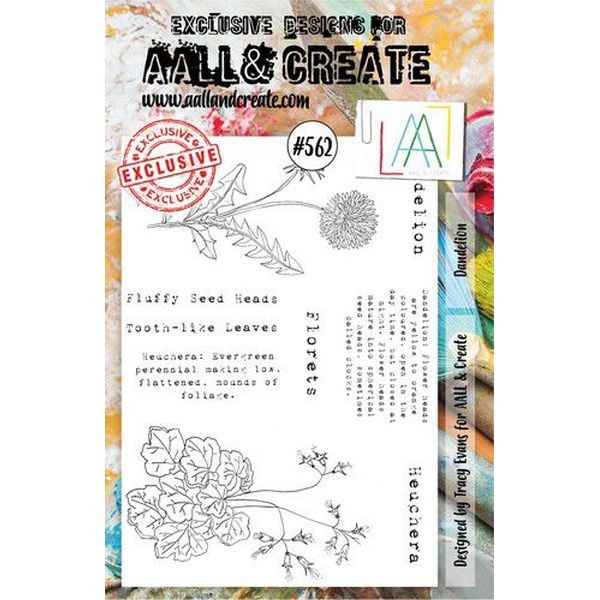 AALL & Create Clearstamps A5 No. 562 Dandelion