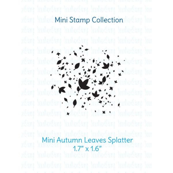 Your next Stamp Mini Autumn Leaves Ink Splatter