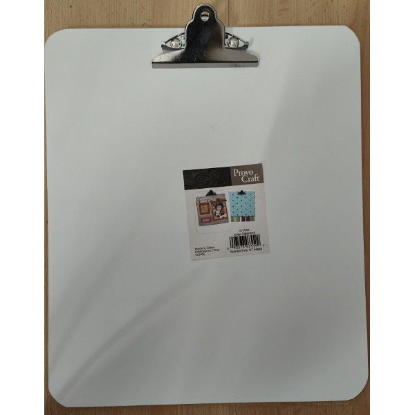 Provo Craft Large Clipboard White