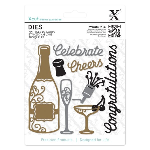 XCut Dies Champagne Celebration
