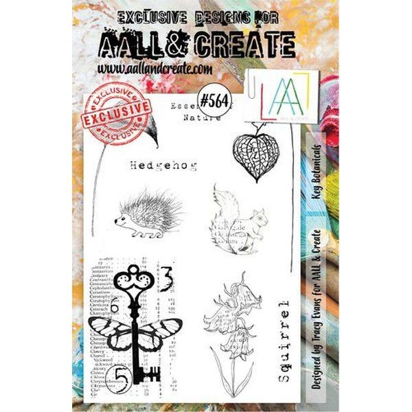 AALL & Create Clearstamps A5 No. 564 Botanicals