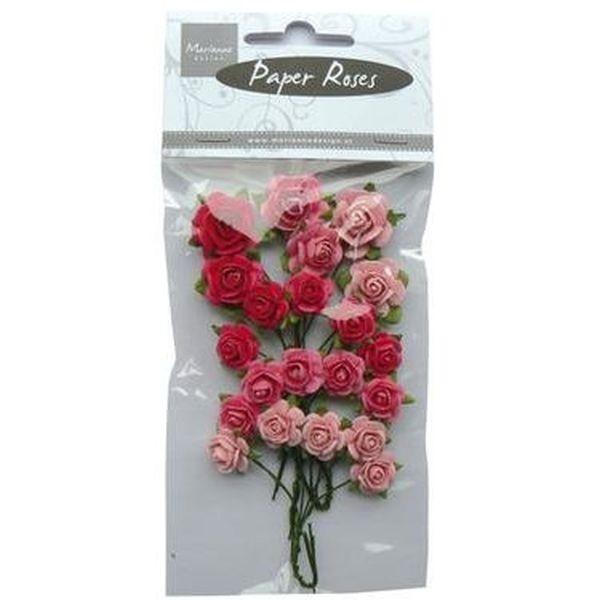 Marianne D Paper Roses Pretty Pink