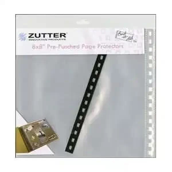 Zutter Pre-Punched Page Protectors 8x8