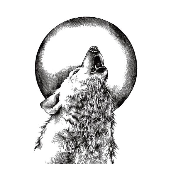 Crafty Individuals Howling Wolf