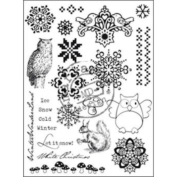 Marianne D Clearstamps Eline´s Winter Huis