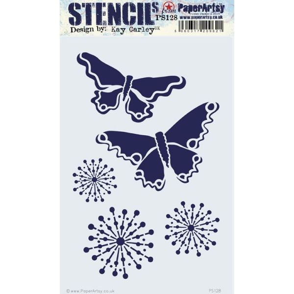 Paper Artsy Large Stencil 128 by Kay Carley