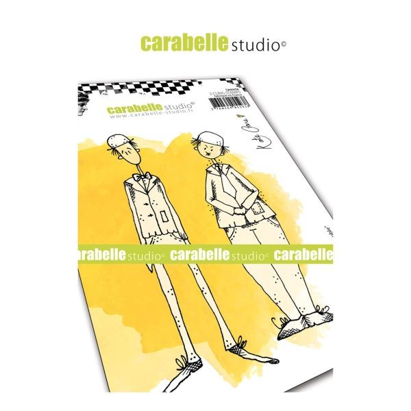 Carabelle Studio Tampon Art Stamp A6 Double Trouble