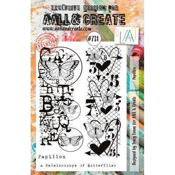 AALL & Create Clearstamps A5 No. 731 Papillon