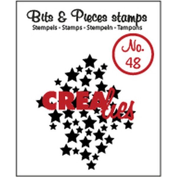 CreaLies Bits & Pieces Clearstamps No. 48 Stars