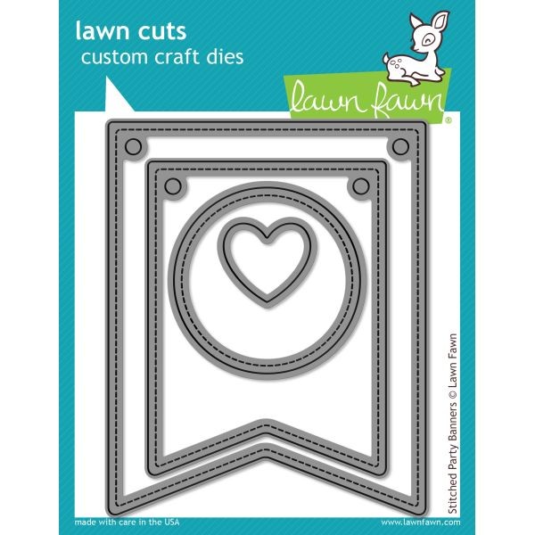 Lawn Fawn Cuts Stitched Party Banners