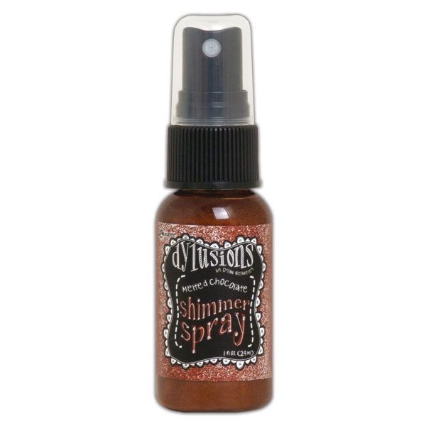 Dylusions Shimmer Spray Melted Chocolate