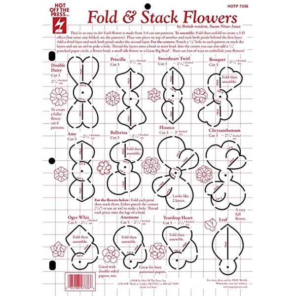 Hot off the Press Fold & Stack Flowers