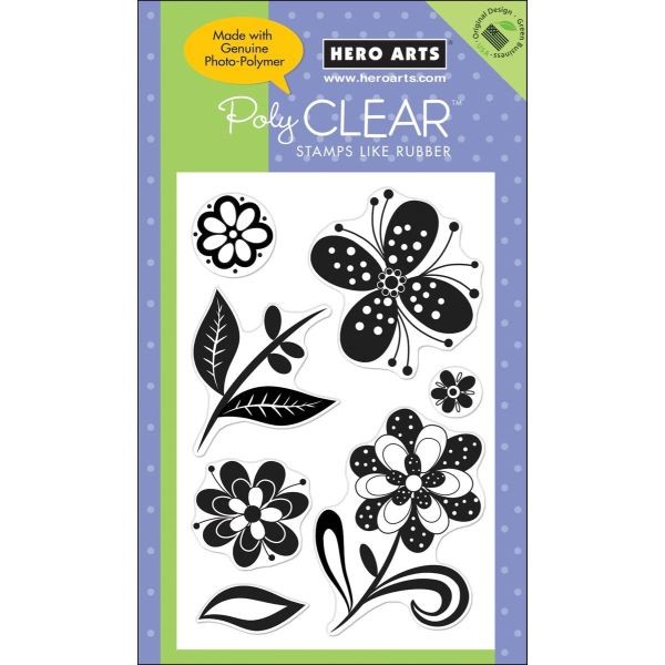 Hero Arts Clearstamps Bold Blossoms