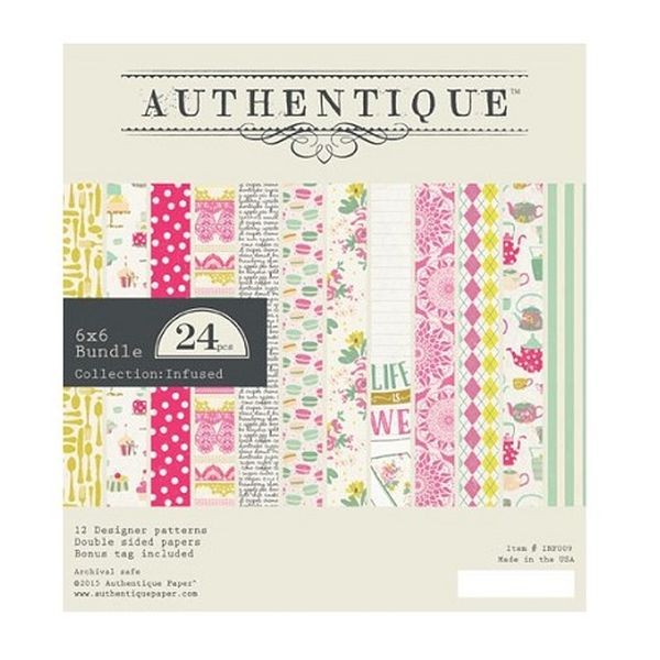 Authentique Infused Paper Pad 6x6
