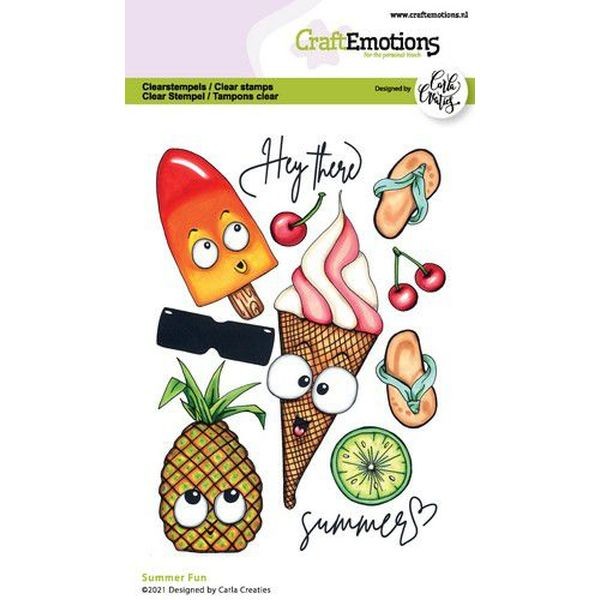 Craft Emotions Clearstamps Summer Fun