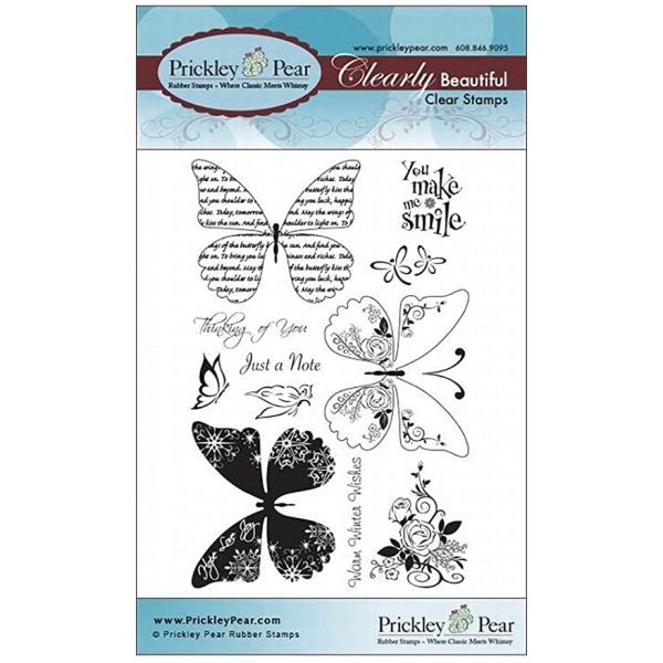 Prickley Pear Clearstamps Butterflies I