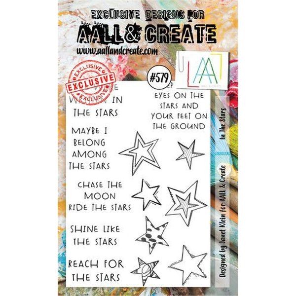 AALL & Create Clearstamps A6 No. 579 In the Stars
