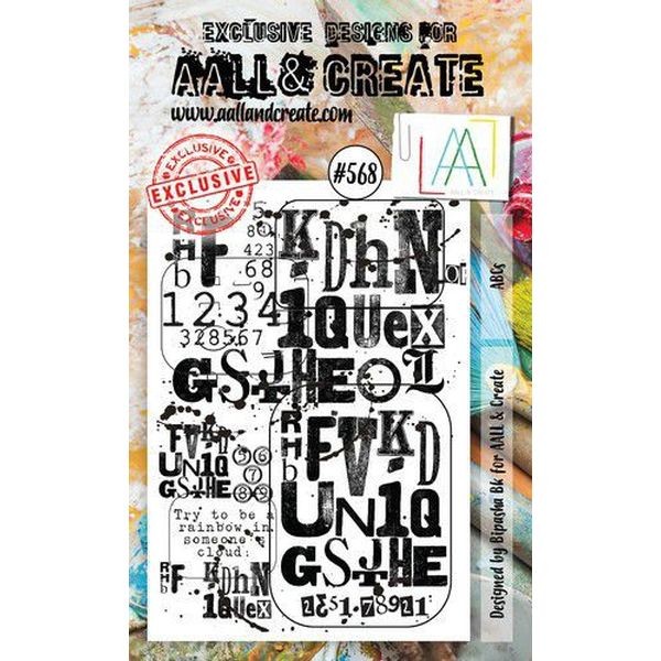 AALL & Create Clearstamps A6 No. 568 ABCs