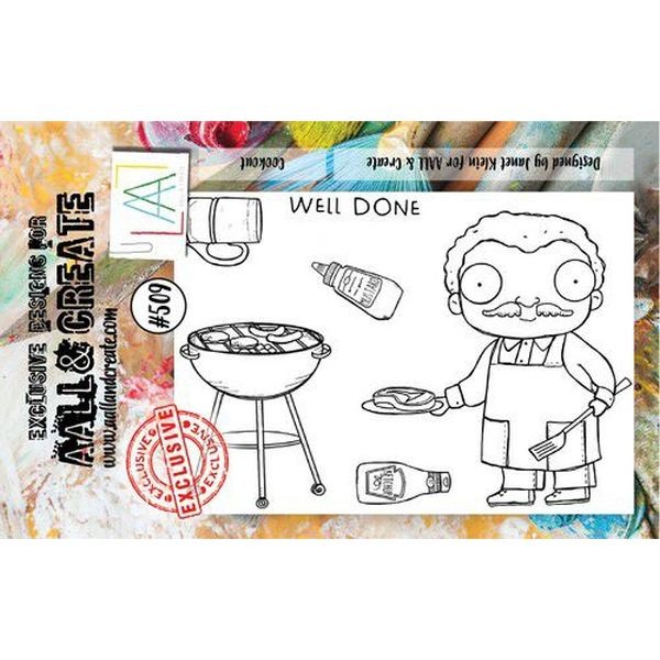 AALL & Create Clearstamps A7 No. 509 Cookout