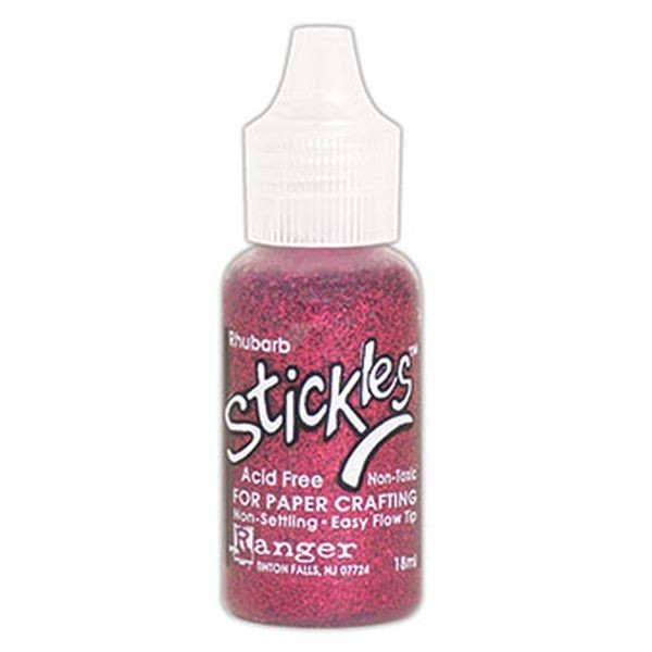 Stickles Glitter Glue Rhubarb