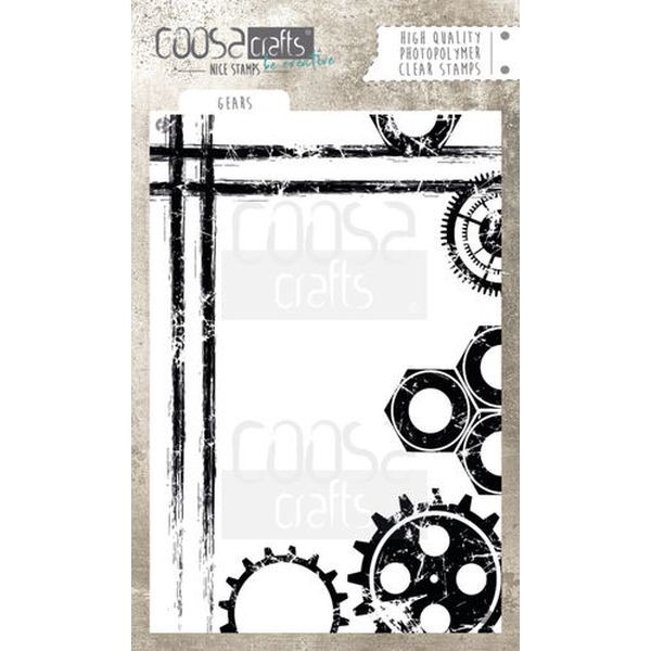 Coosa Crafts Clearstamps A6 Gears
