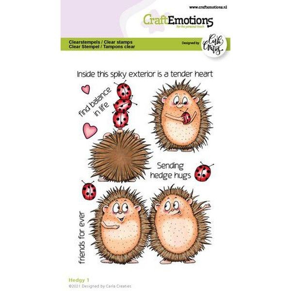 Craft Emotions Clearstamps Hedgy I
