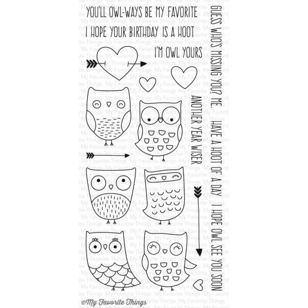 MFT Clearstamps I´m Owl Yours