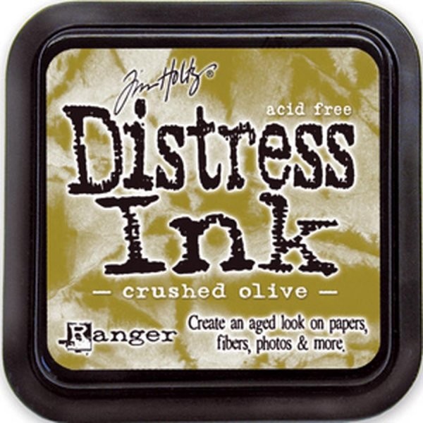 Distress Ink Mini Pad Crushed Olive