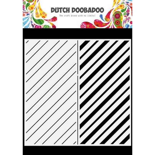 Dutch Doobadoo Mask Art Slimline Stripes