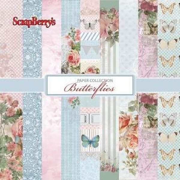 ScrapBerry´s Paperpack 12x12 Butterflies