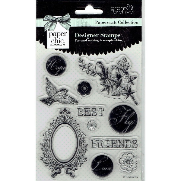 Paper Chic Clearstamp Set No. 1