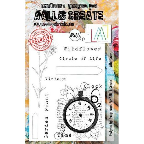 AALL & Create Clearstamps A5 No. 565 Wildflower
