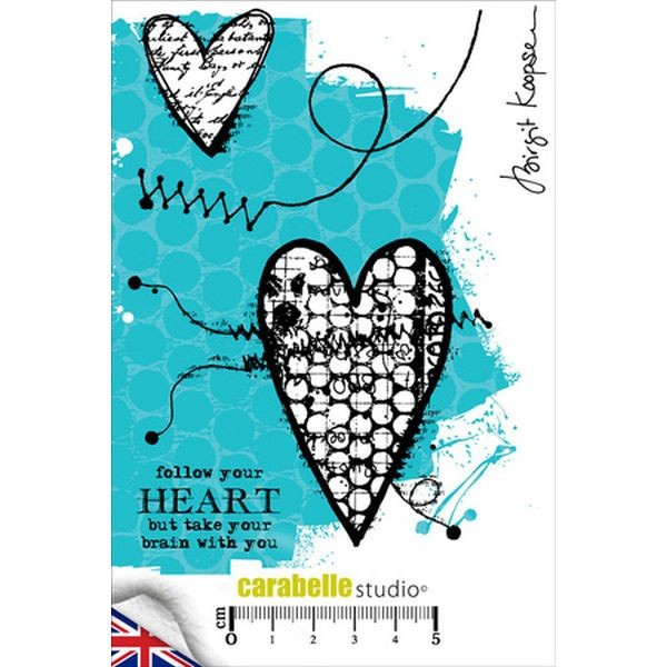 Carabelle Studio Tampon Art Stamp A6 Follow Your Heart
