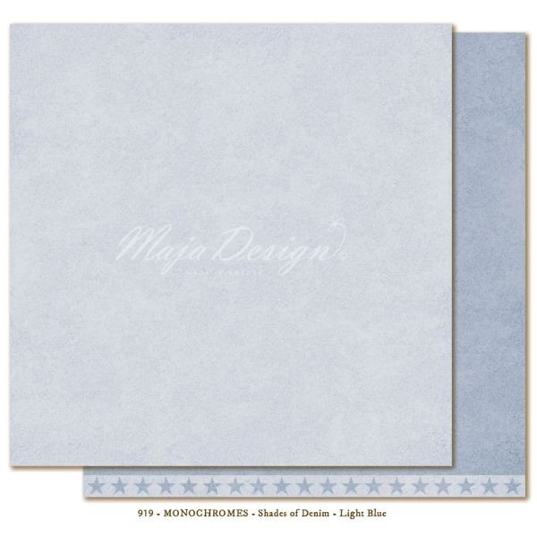 Maja Design Monochromes Shades of Denim Light Blue