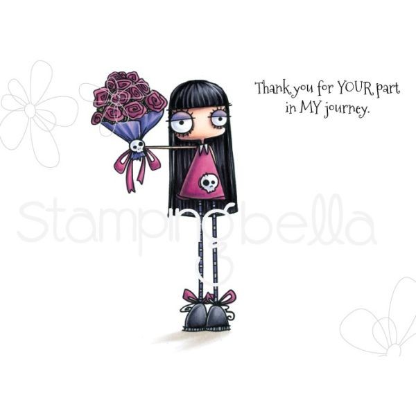 Stamping Bella Clingstamps Oddball Bouquet