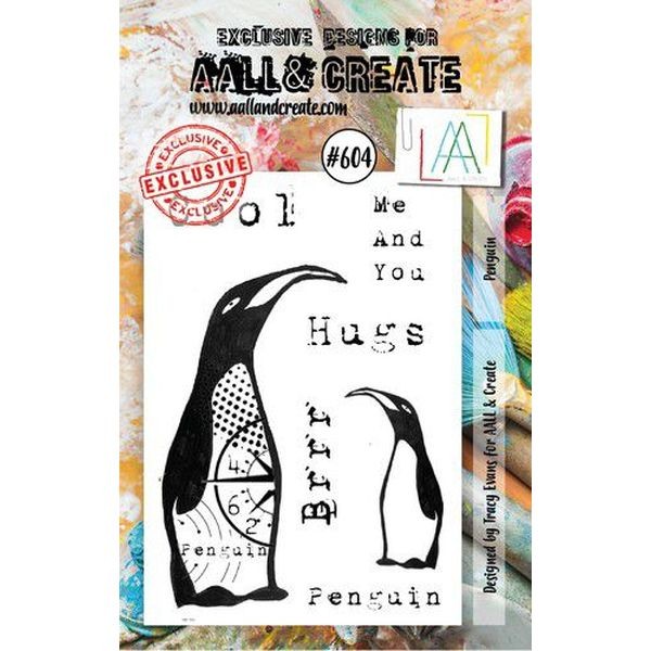 AALL & Create Clearstamps A7 No. 604 Penguin