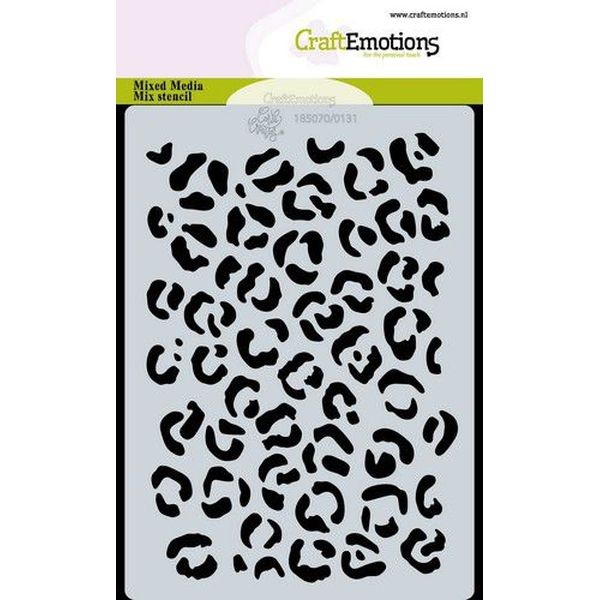 Craft Emotions Stencil A6 Panther