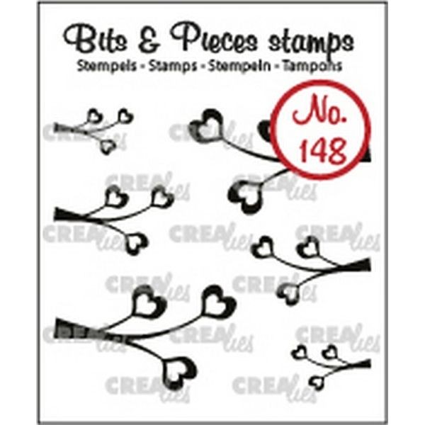 CreaLies Bits & Pieces Clearstamps No. 148