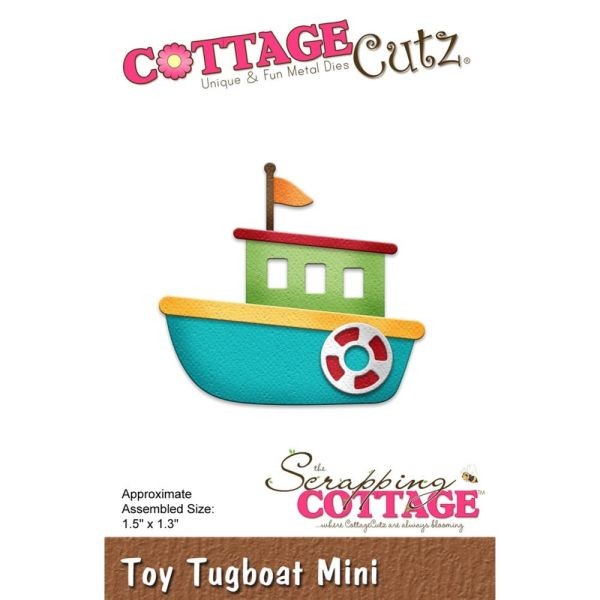 Cottage Cutz Die Toy Tugboat Mini