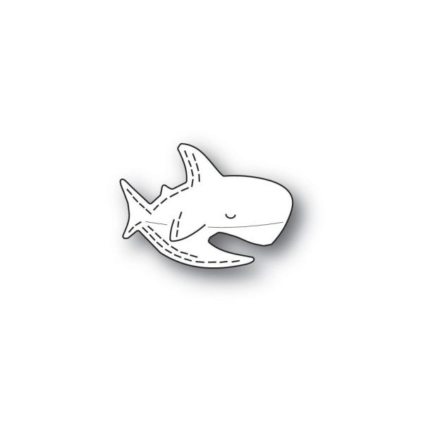 Poppystamps Craft Die Whittle Shark