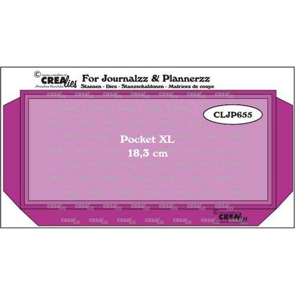 CreaLies Journalzz & Plannerzz Pocket XL with 2 Layers